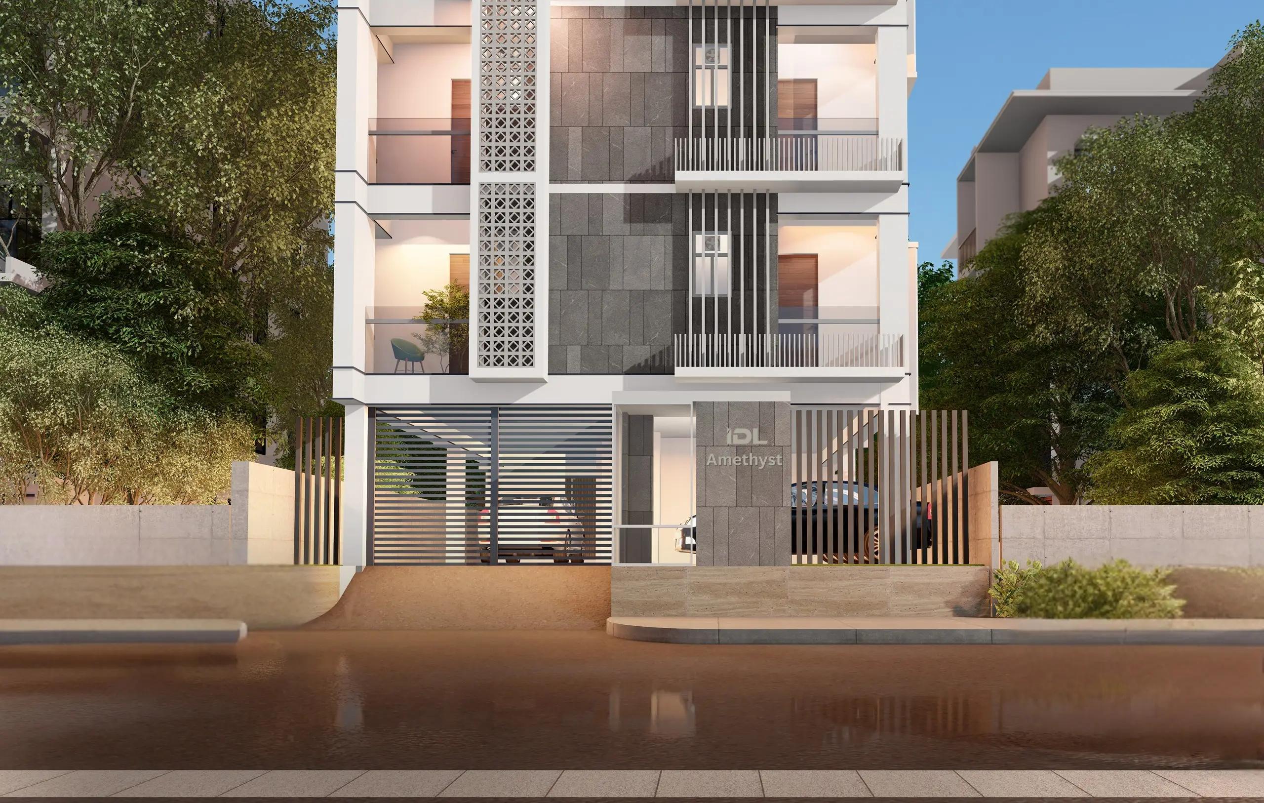 IDL Amethyst 4-bedroom apartment complex in Uttara - Inheritance Development Ltd.