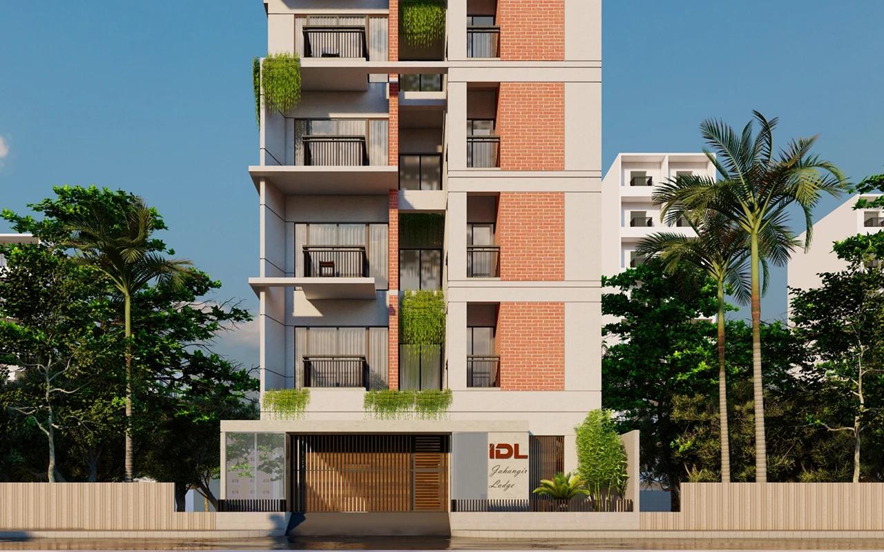 IDL Jahangir Logde 3 & 4-bedroom apartment complex in Uttara - Inheritance Development Ltd.