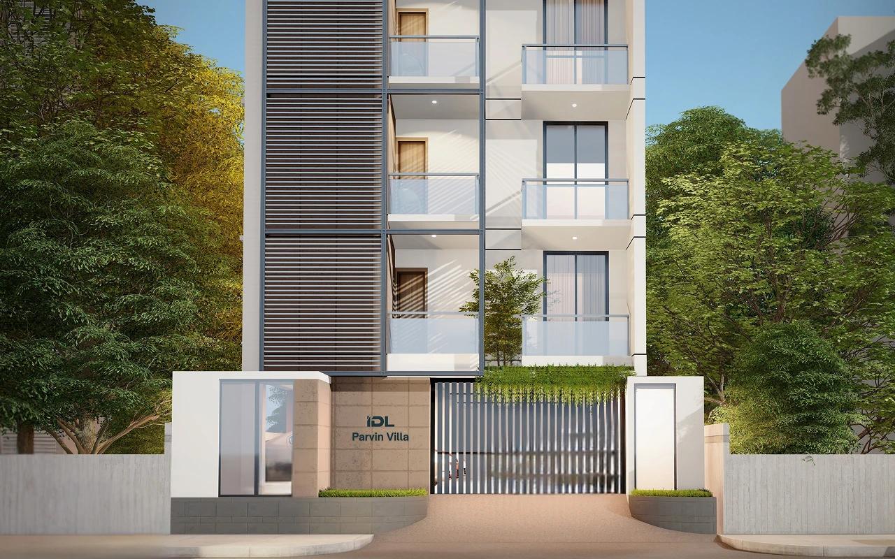 IDL Parvin Villa 3-bedroom apartment complex in Uttara - Inheritance Development Ltd.