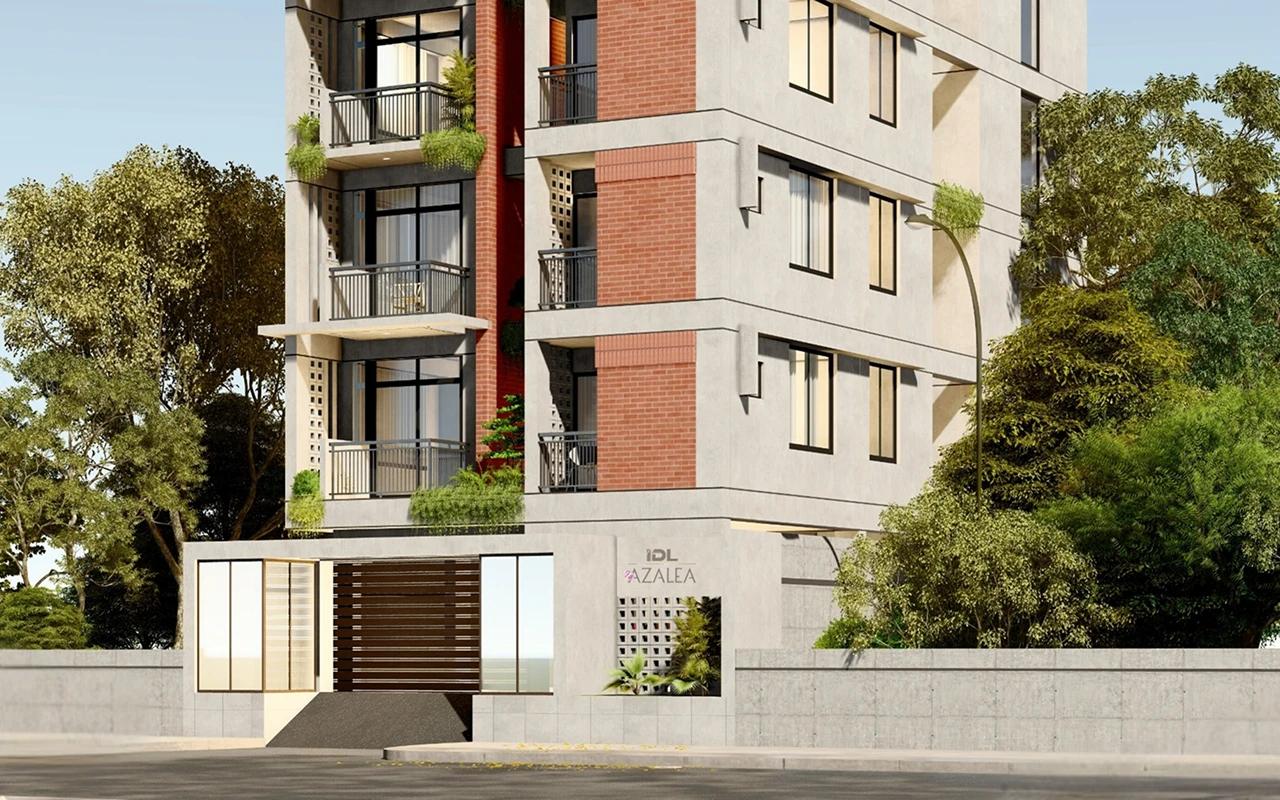 IDL Azalea 4-bedroom apartment complex in Uttara - Inheritance Development Ltd.